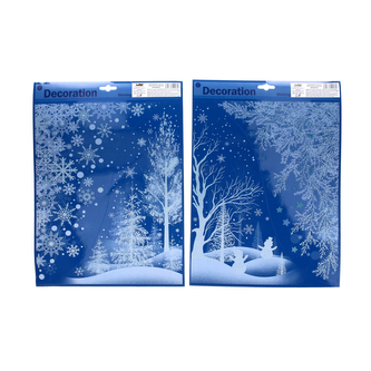 Dekorace okenní 29x41cm VÁNOCE