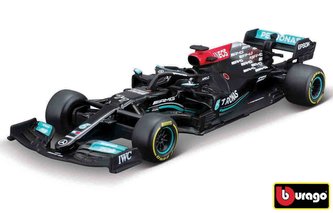 Bburago 1:43 RACE  F1 - MERCEDES-AMG F1 W12 E Performance (2021) #77 (Valtteri Bottas)