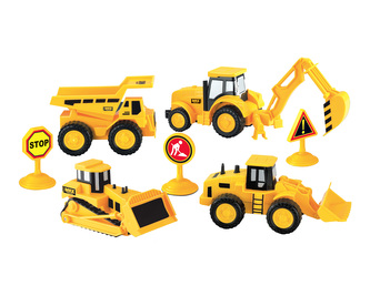 Auto - Stavební stroje set