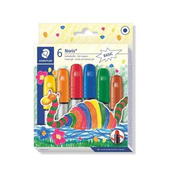 Voskovky "Noris Club", 6 barev, gelové, STAEDTLER
