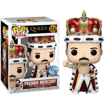 Funko POP! #184 Rocks: Freddie Mercury King (Diamond Glitter)