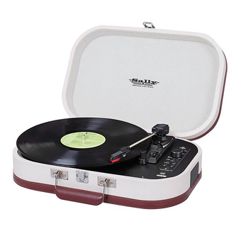 TT 1020 BT TURNTABLE +RADIO+BT+ENCODING BEIGE, TT 1020BT BEIGE