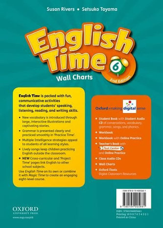 English Time 6 Wall Charts