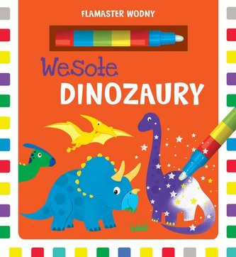 Flamaster wodny Wesołe dinozaury