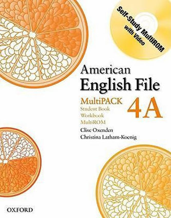 American English File 4 SB+WB Pk A