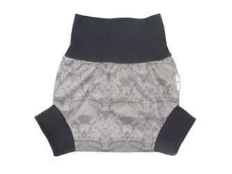 Natahovací svrchní kalhotky PUL - Lesní totem__VELIKOST:M (7-11kg)