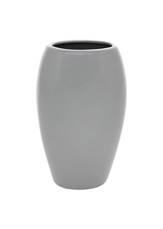 Váza keramická, šedivá