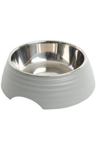 Miska melamin Frosted Ripple Bowl 700ml šedá BUSTER