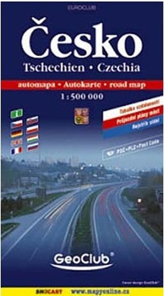 Česko 1:500 T automapa