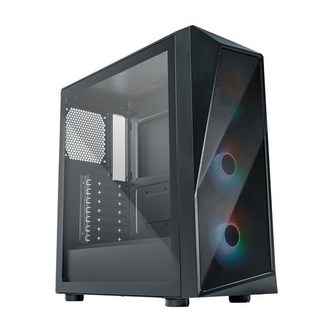 Cooler Master case CMP 520, mini-ITX, bez zdroje, průhledná bočnice, černá Cooler Master case CMP 520, mini-ITX, bez zdroje, průhledná bočnice, černá