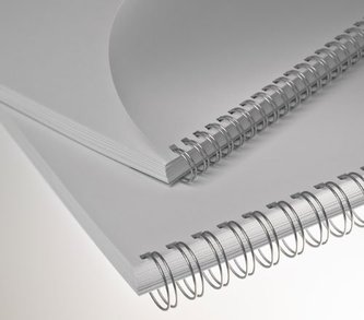 Kovové hřbety (3/1") 12,7 stříbrné