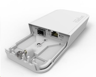 MikroTik RBFTC11, opticko-metalický konvertor, venkovní vodotěsné provedení, vč. PoE injektoru a napájecího zdroje MikroTik RBFTC11, opticko-metalický konvertor, venkovní vodotěsné provedení, vč. PoE injektoru a napájecího zdroje
