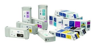 HP 83 Black UV DJ Ink Cart, 680 ml, C4940A