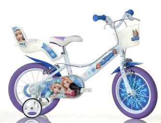 Dětské jízdní kolo Dino Bikes 164GLN SNOW QUEEN 16" dívčí Dětské jízdní kolo Dino Bikes 164GLN SNOW QUEEN 16" dívčí