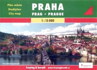 Praha 1:15 000  kapesní plán města