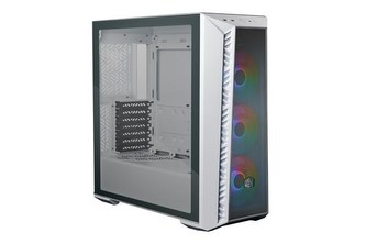 Cooler Master case MasterBox 520 Mesh White, ATX, bez zdroje, průhledná bočnice, bílá