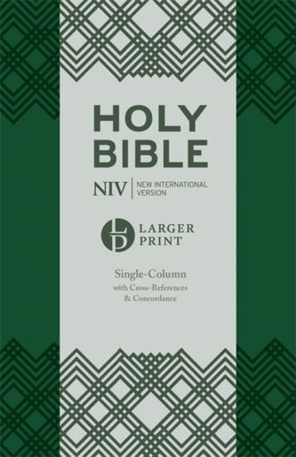 NIV Larger Print Compact Single Column Reference Bible NIV Larger Print Compact Single Column Reference Bible