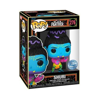 Funko POP Marvel: Black Panther - Shuri (BlackLight limited exclusive edition)