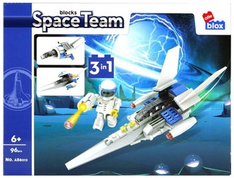 Klocki konstrukcyjne Space 96 elementów ALLEBLOX