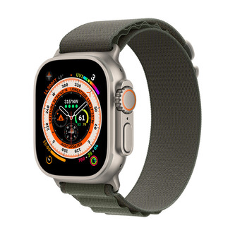Apple Watch 49mm zelený alpský tah - L