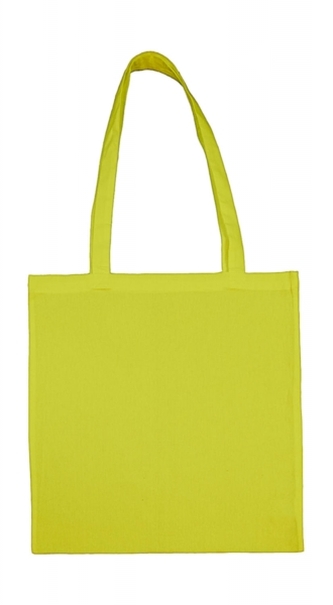 Taška bavlněná, 140 g/m², 38 x 42cm, citronová (Limeade)