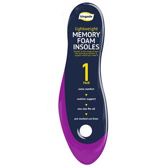 Kingsole vložky do bot z paměťové pěny 1 pár