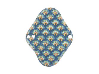 Intimní vložka (Bavlněný úplet) - Modrá duha