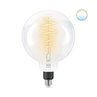 8718699786731 WiZ žárovka filament E27 G200 6,5W 470lm 2700-6500K, stmívatelná