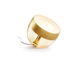 Hue Iris BT STOLNÍ LAMPA LED 8,1W 570lm 2000-6500K, 16mil. barev, zlatá