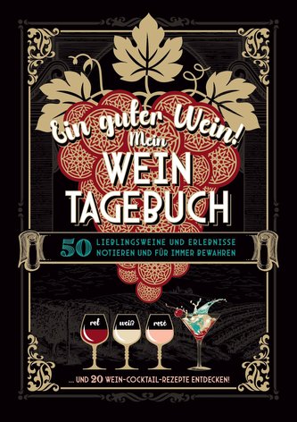 Ein guter Wein! Mein Weintagebuch - Das Notizbuch rund um deine Lieblingsweine und ein schönes Geschenk für alle Weinliebhaber!