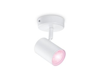 WiZ IMAGEO SVÍTIDLO BODOVÉ LED 1x5W 345lm 2700-6500K, RGB 16 mil. barev, bílá
