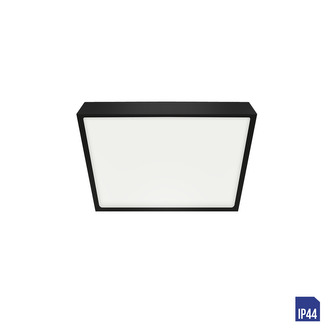 49046 LENYS III LED/6W, 4000K,IP44,MATT BLACK