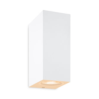 WiZ Up&Down SVÍTIDLO NÁSTĚNNÉ LED GU10 2x5W 690lm 2200-6500K RGB, bílá