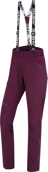 Dámské outdoor kalhoty Kixees L deep magenta - S