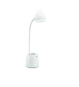 8719514443778 Hat STOLNÍ LAMPIČKA 4.5W 80lm 3000/4000/5700K USB, stmívatelná, bílá