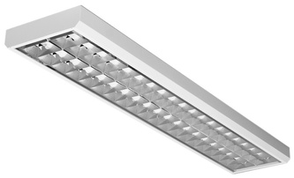 Přisazené svítidlo MODUS LLX G13 2x25W LED 1500 AL, hliník