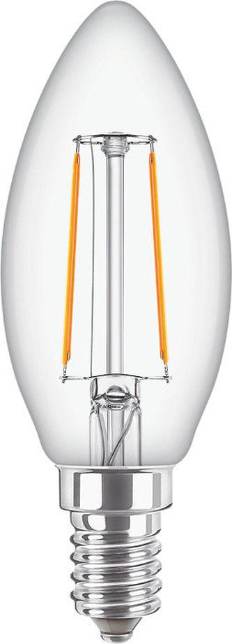 CorePro LEDCandle ND 2-25W E14 B35 827 CL G LED Žárovka 2W 250lm