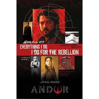 Plakát Star Wars: Andor - For The Rebellion