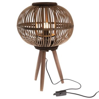 Bambusová elektrická lampa, 0/4