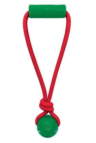 Kong hračka pes Vánoční přetahovadlo míček Kruuse 1ks