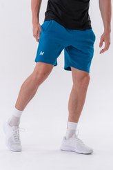 Pánské šortky Relaxed-fit Blue - NEBBIA - Velikost: M