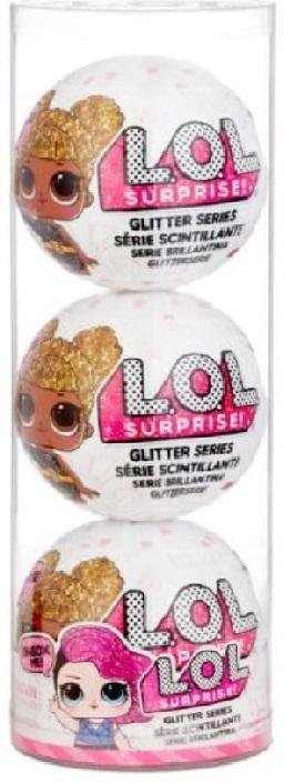 Lol Surprise Glitter 3 Pack Doll Style 3 Megaknihycz 6127