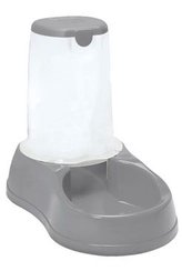 Miska se zásob. na krmivo 1,5kg protiskluz  šedá Zolux