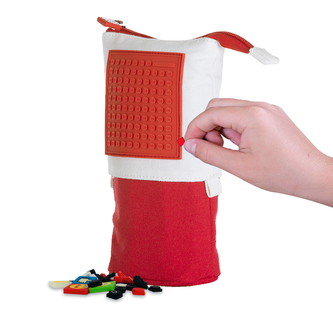 PIXIE CREW studentský POP-UP penál červený