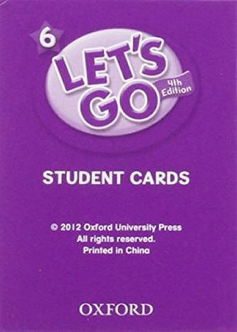 Let´s Go 6 Student Cards