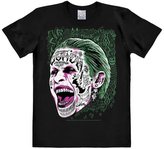 Pánské tričko Suicide Squad: Joker (L) černé bavlna