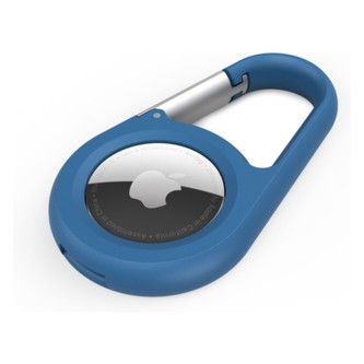 Belkin Secure holder pouzdro na AirTag s karabinou modré