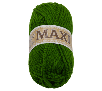 Příze JUMBO MAXI - hráškově zelená - 100g / 65 m