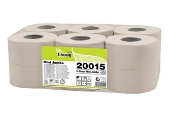 Toaletní papír Celtex Mini Jumbo role BIO E-Tissue 2vrstvy - 12 ks