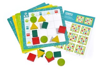 Gra logiczna - sudoku geometryczne 16 el.